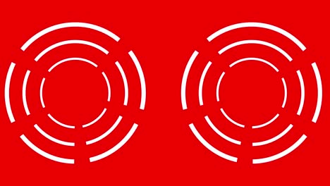 circle rotation split pop animation motion graphics