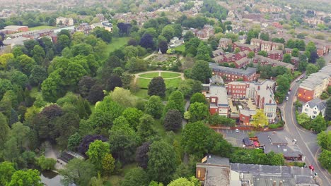 Vista-Del-Arboreto-En-Nottingham