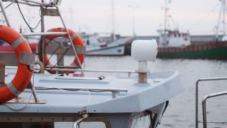 boat at harbor