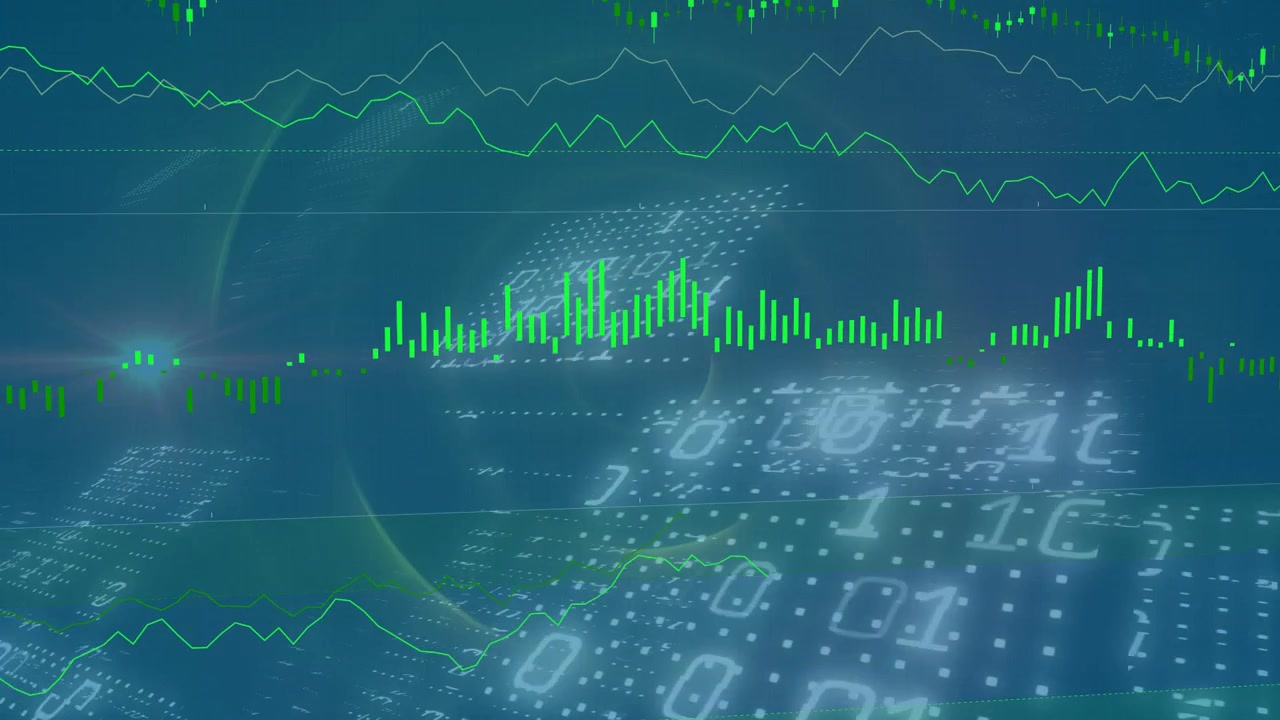 When grid tilt shows binary, ripple-grid pulsing, wave oscillating, bars rising showing data trends