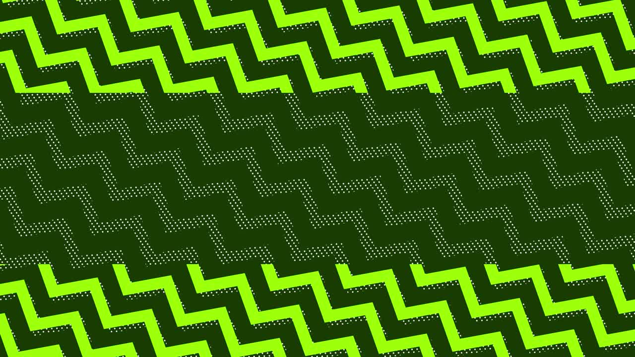 Abstrakt mønster med zig-zag og prikker