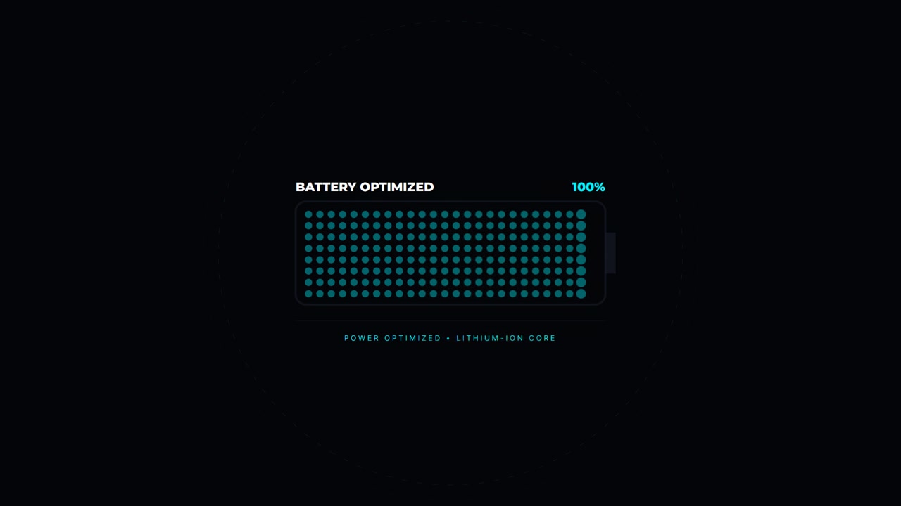 Animazione digitale della barra di avanzamento della ricarica della batteria
