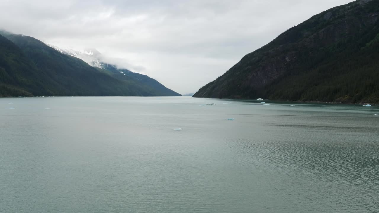 Holkham Bay, entering Endicott Arm fjord, heading to Dawes Glacier, Alaska.