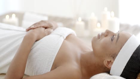 young and healthy woman in spa salon