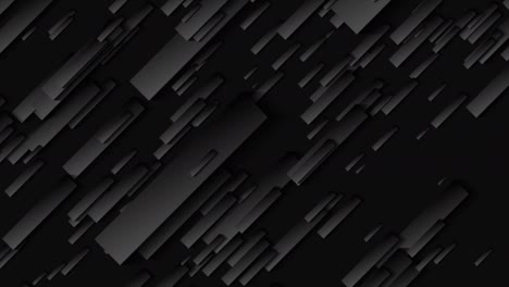 abstract black hi-tech geometric shapes motion background