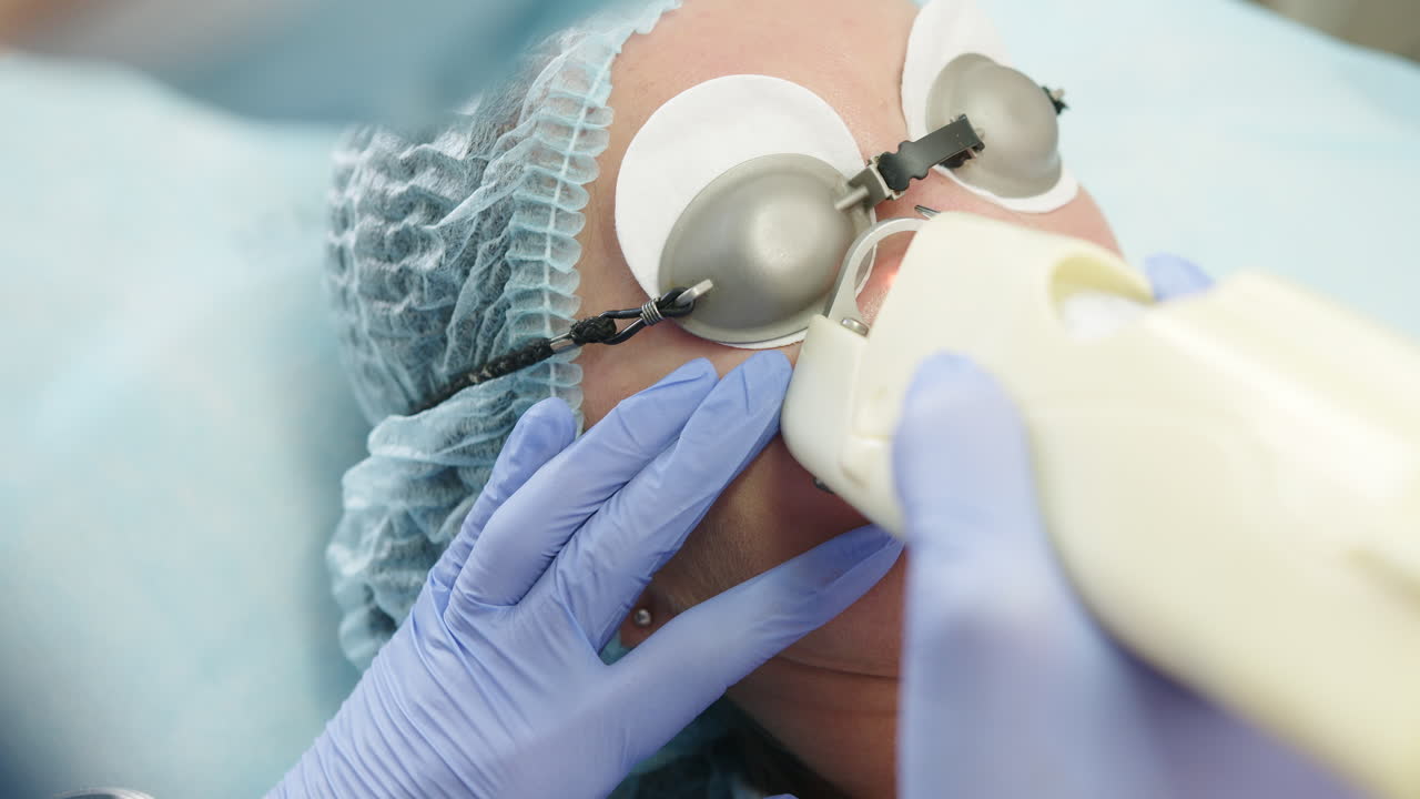 레이저 얼굴 치료