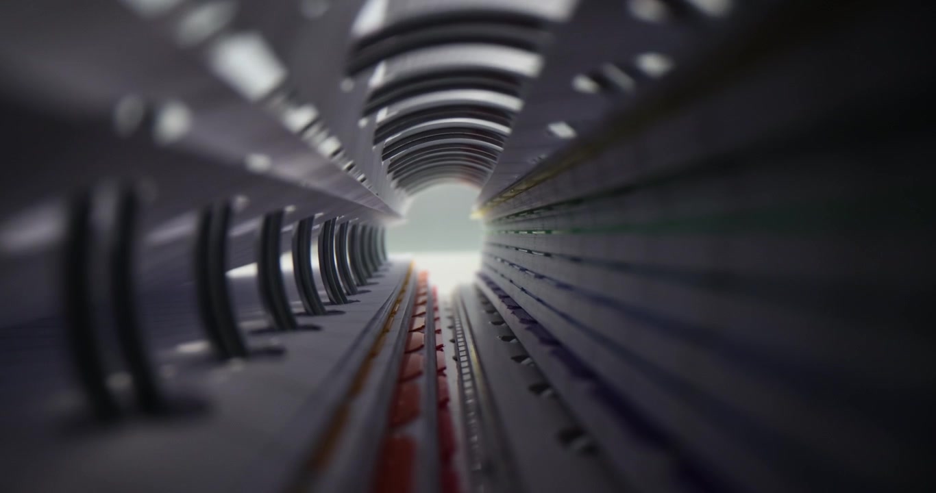 Movimento all'interno di un quaderno a spirale con pagine che si girano su un tavolo bianco