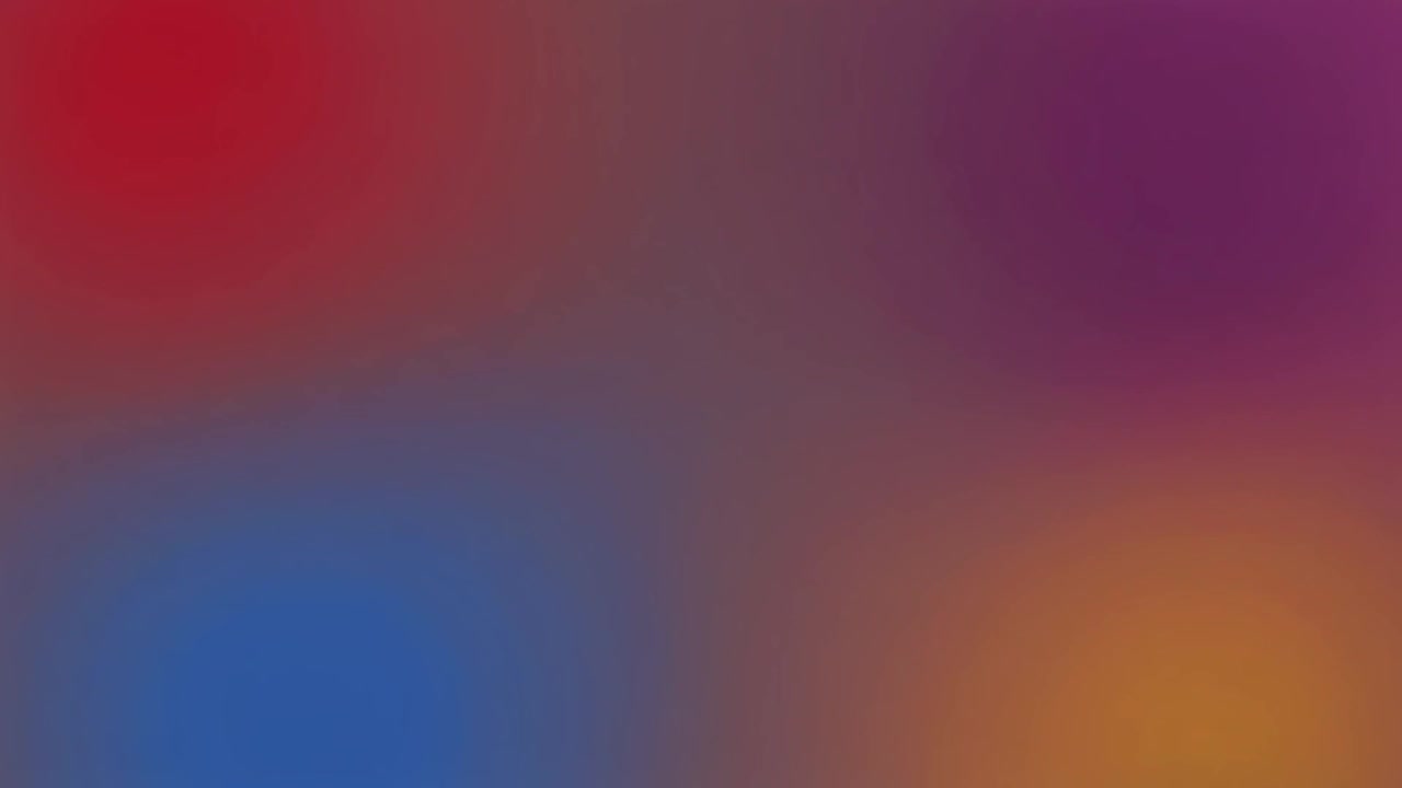 Abstract Motion Background with Soft Blended Colorful Light Orbs