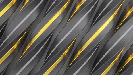 abstract geometric pattern with gold and gray lines