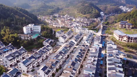 4K-Village-near-Huangshan-Mountain-,-China