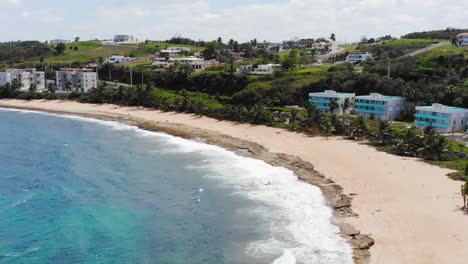 Drohnenaufnahmen-Von-Einem-Wunderschönen-Strand