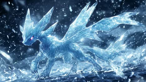 frozen dragon pokemon