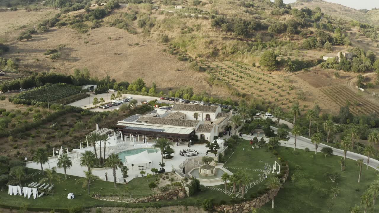 lugar de bodas de lujo en el campo italiano