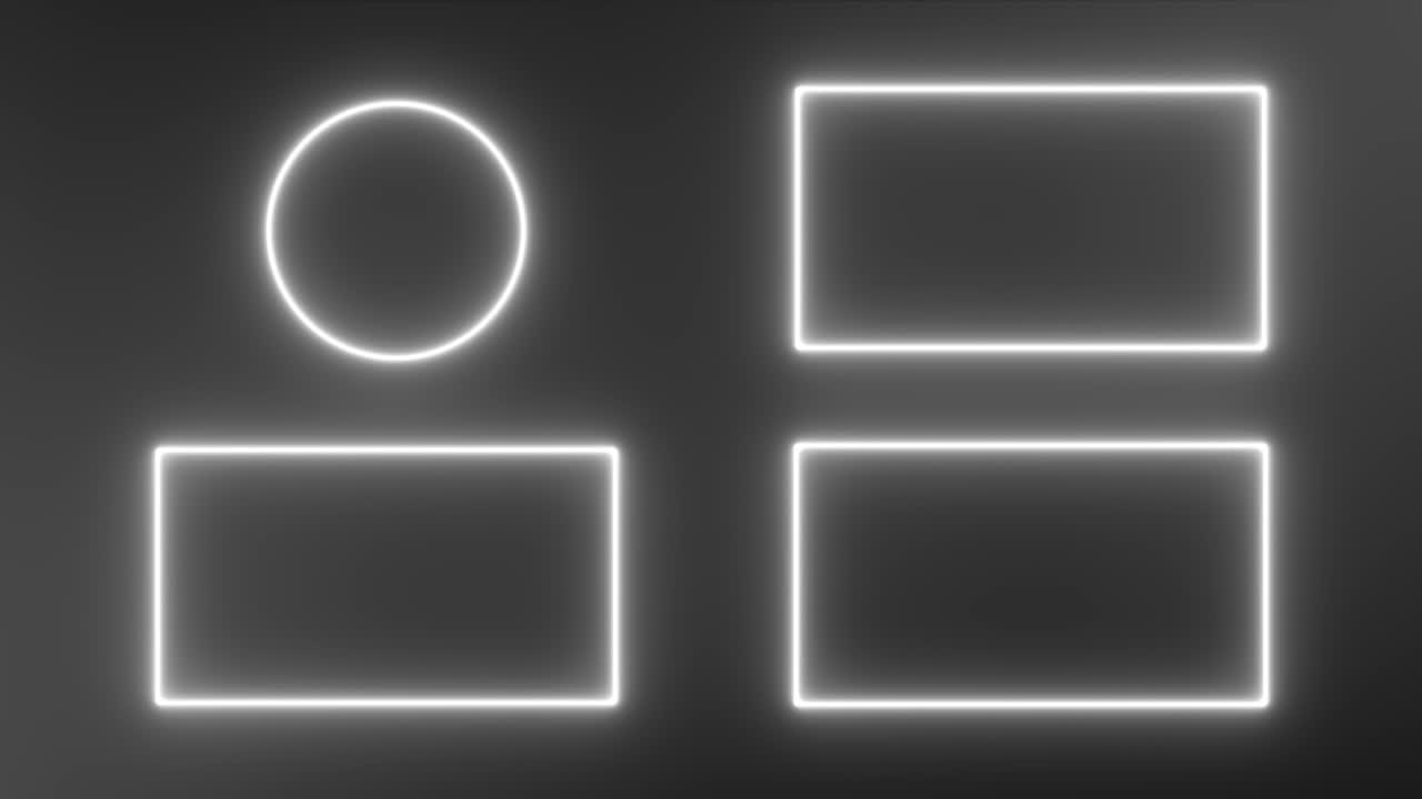 간단한 그라데이션 엔드 카드 엔딩 스크린 모션 그래픽