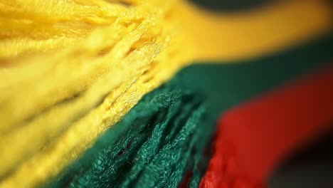 yellow, green and red lithuanian flag ribbon-2