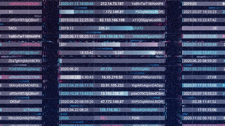 Abstract Financial Data Visualization
