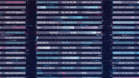 abstract financial data visualization