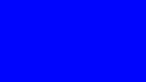 fruit oranje overgang animatie op blauw scherm chroma sleutel