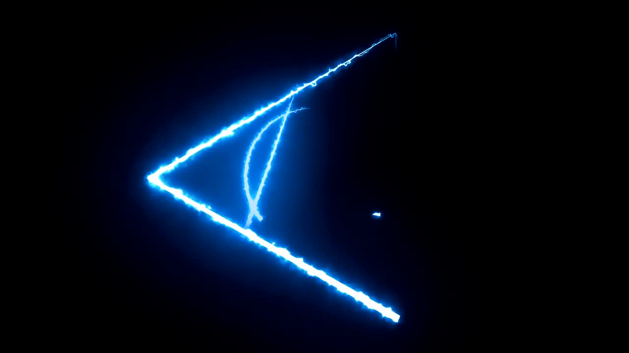 삼각형 4k 빨간색 추상적인 콘서트 배경 루프