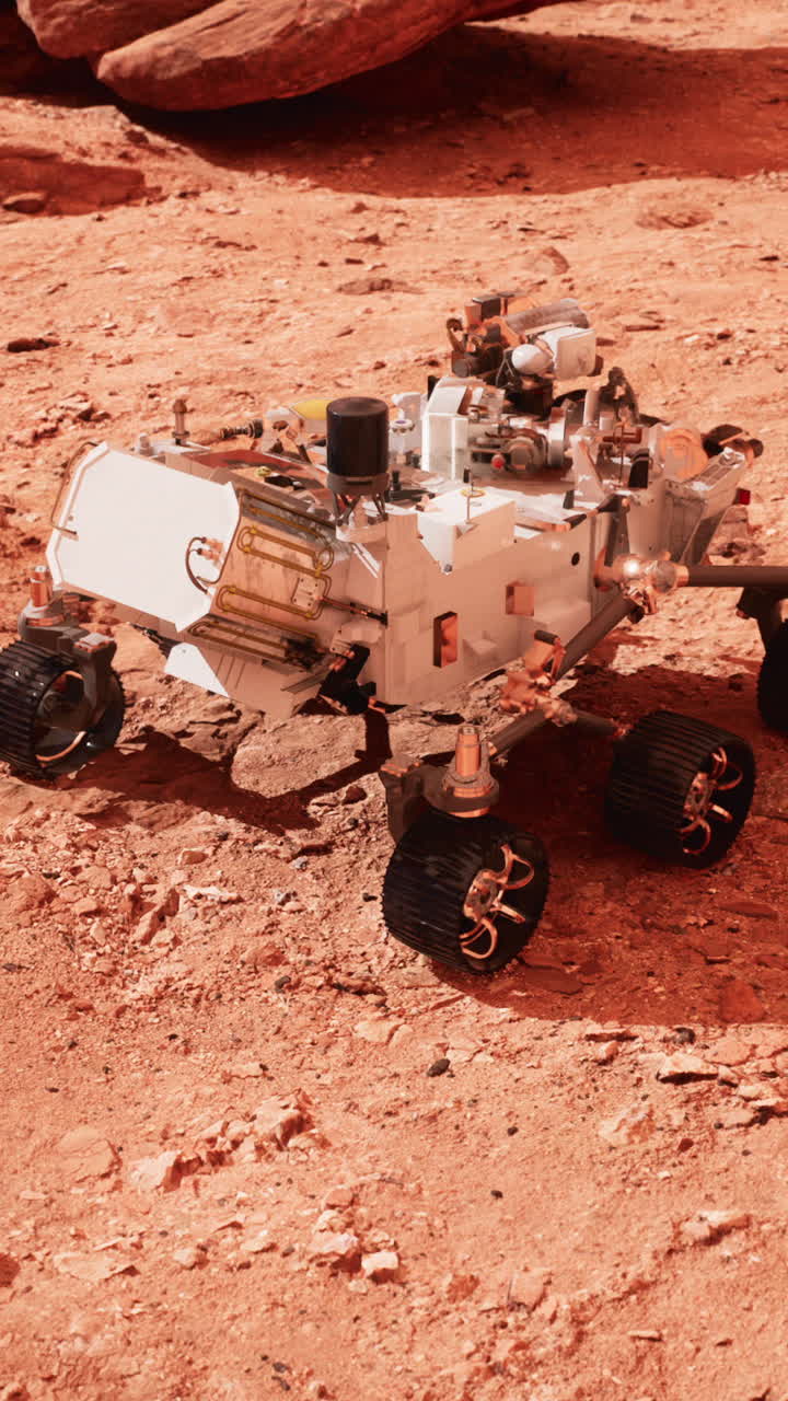 el rover perseverance, que explora el planeta rojo, fue proporcionado por la nasa.