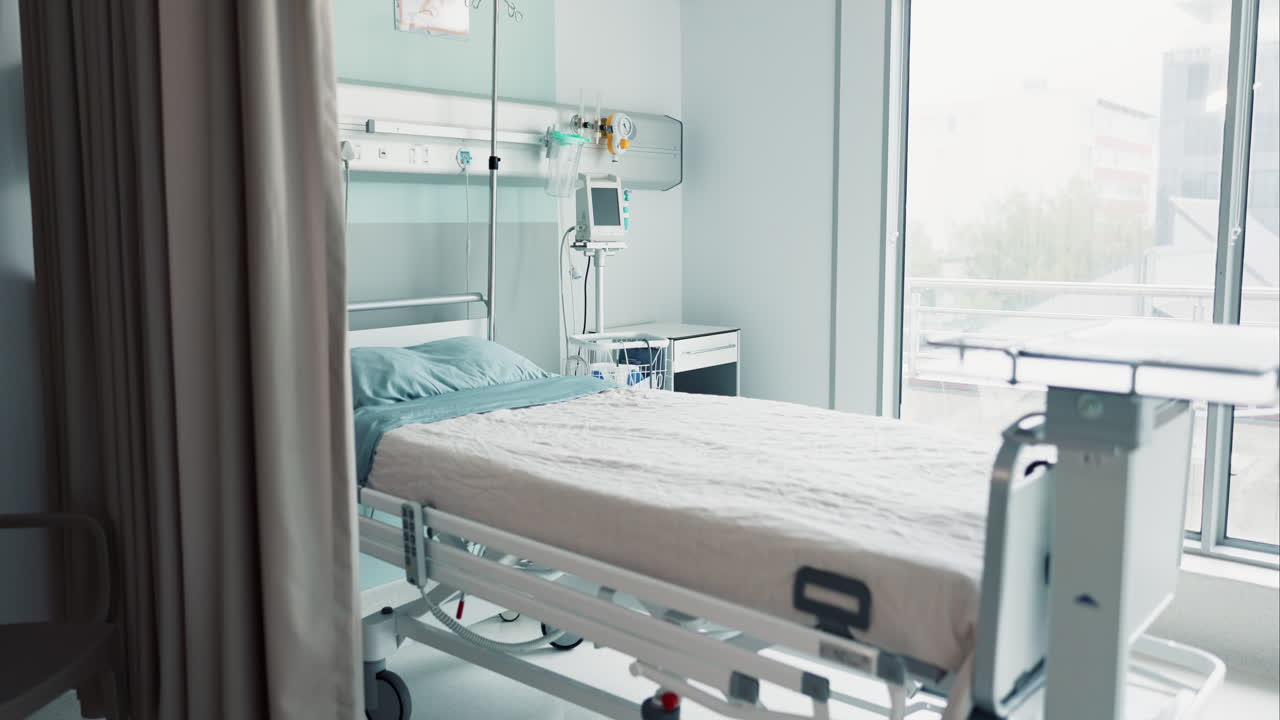 hospital, atención médica o interior del dormitorio