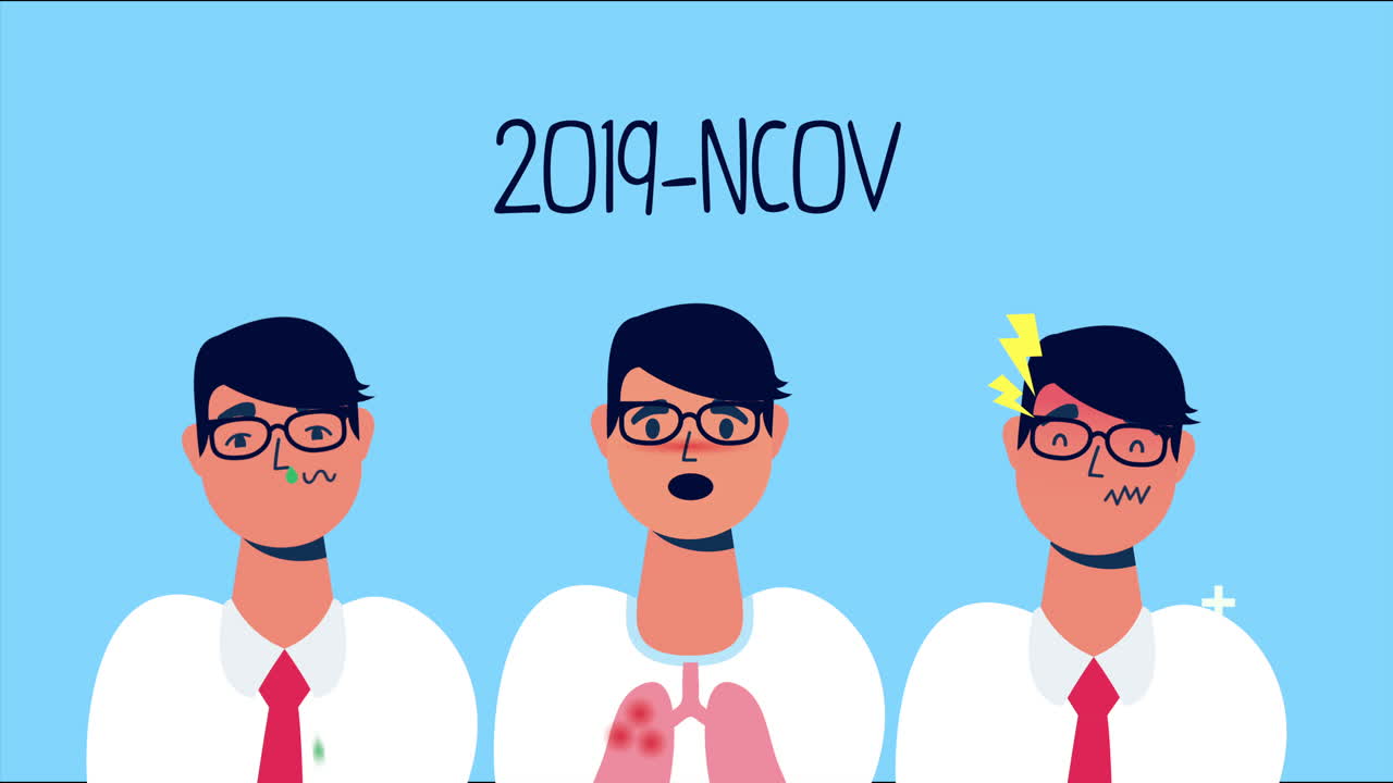 코로나19 증상이 있는 환자 그룹