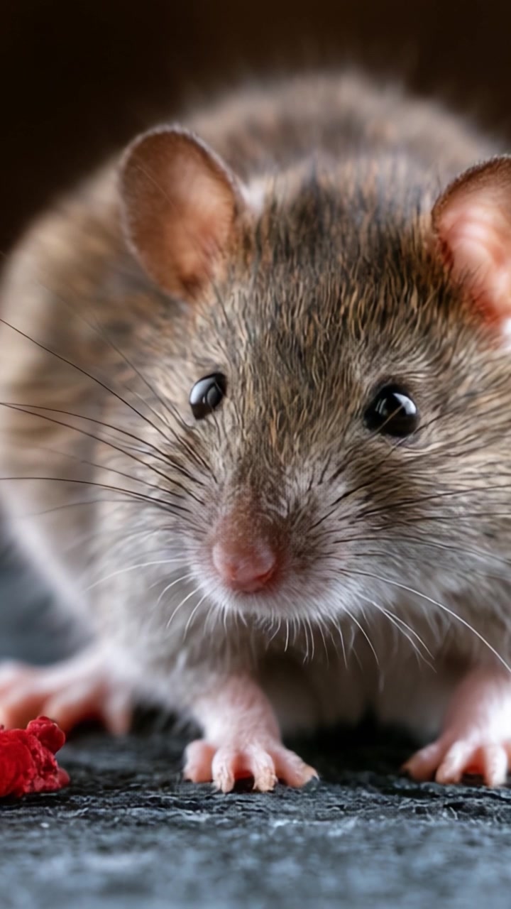 A Close-Up Exploration of a Curious Rodent: Captivating Images Showcasing the Features and Behavior of a Small Intriguing Creature