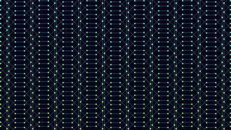 seamless neon geometric dots pattern in rows