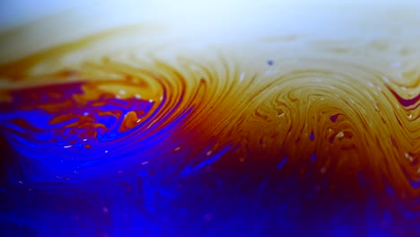 colors in motion, liquid effect, soap bubbles