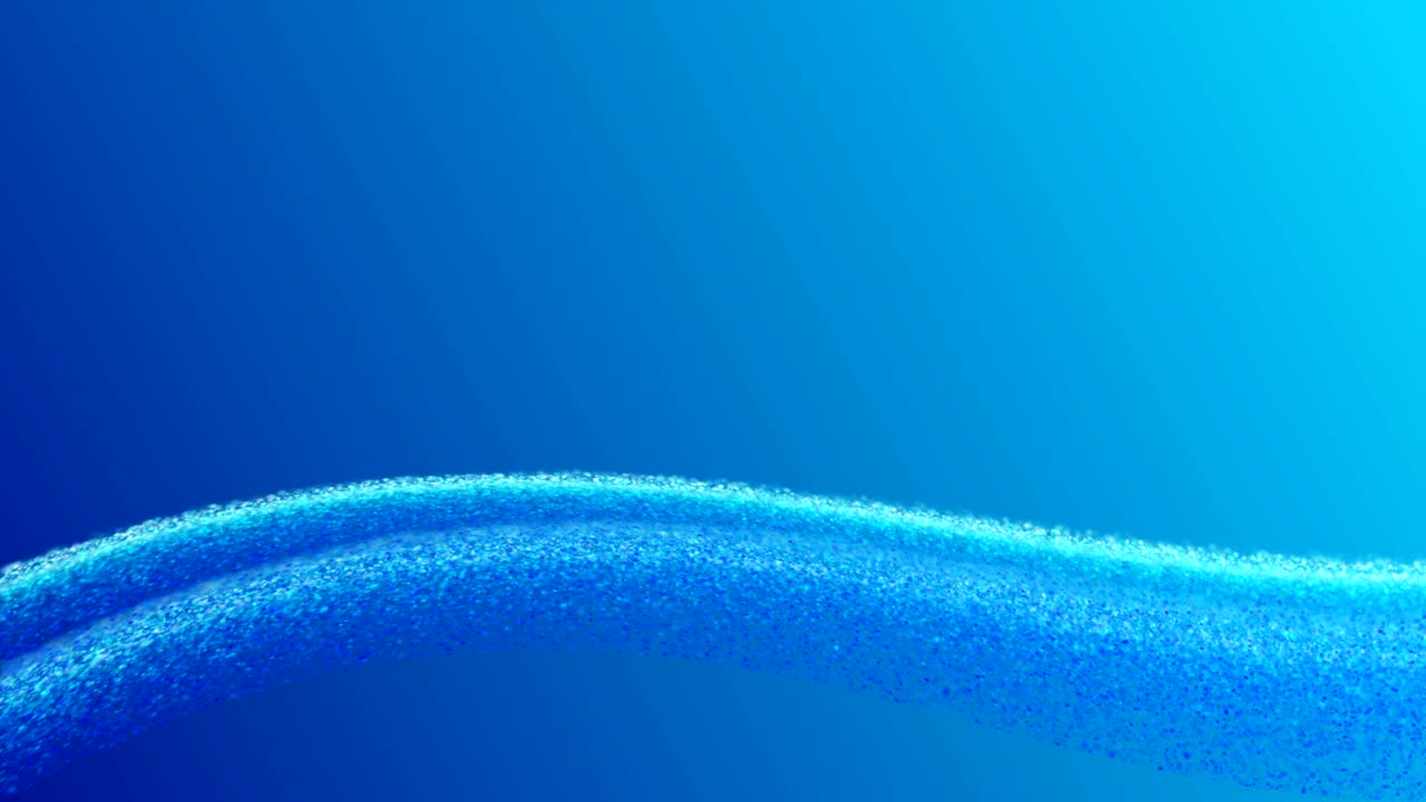 입자 스트림 파동 동작 비디오 배경