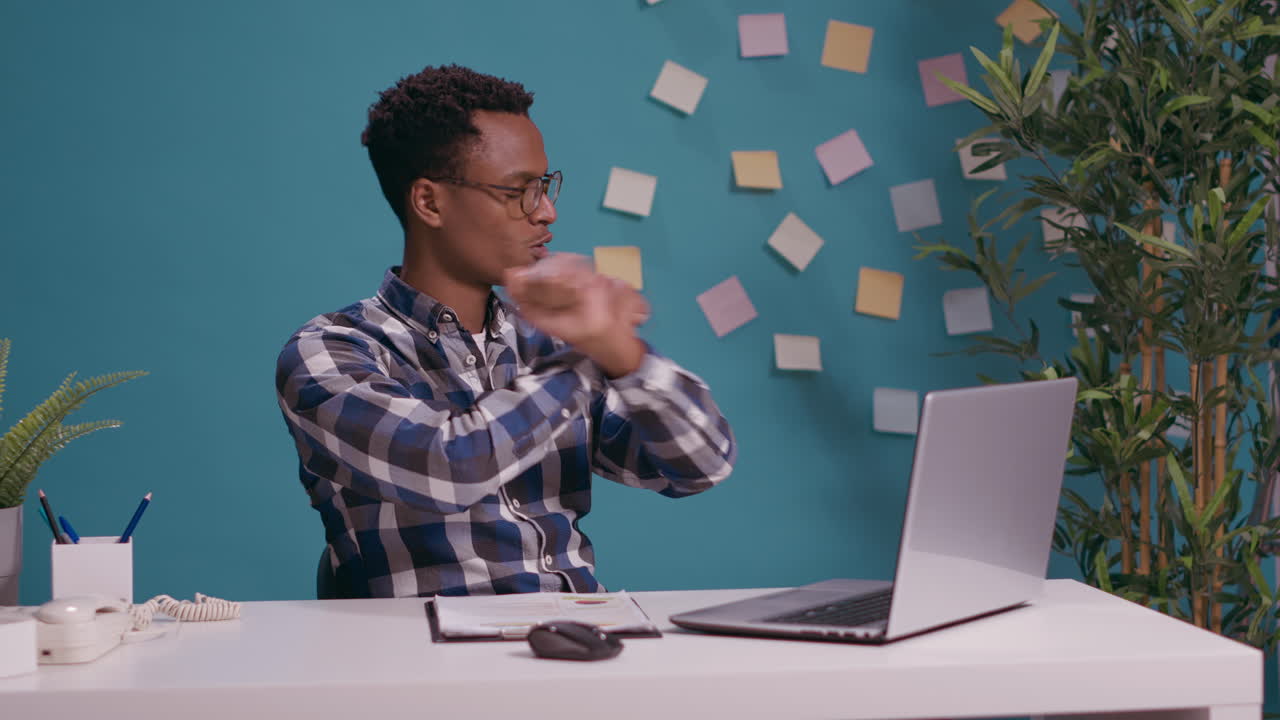 Negative person crossing arms and doing rejection gesture