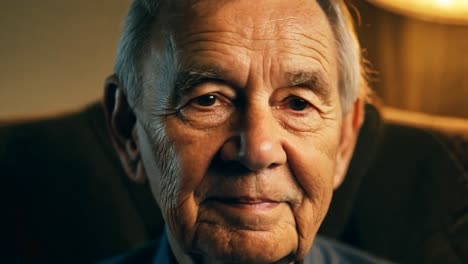 retrato de un hombre anciano