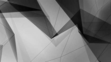fondo de bucle gráfico de patrón geométrico triangular