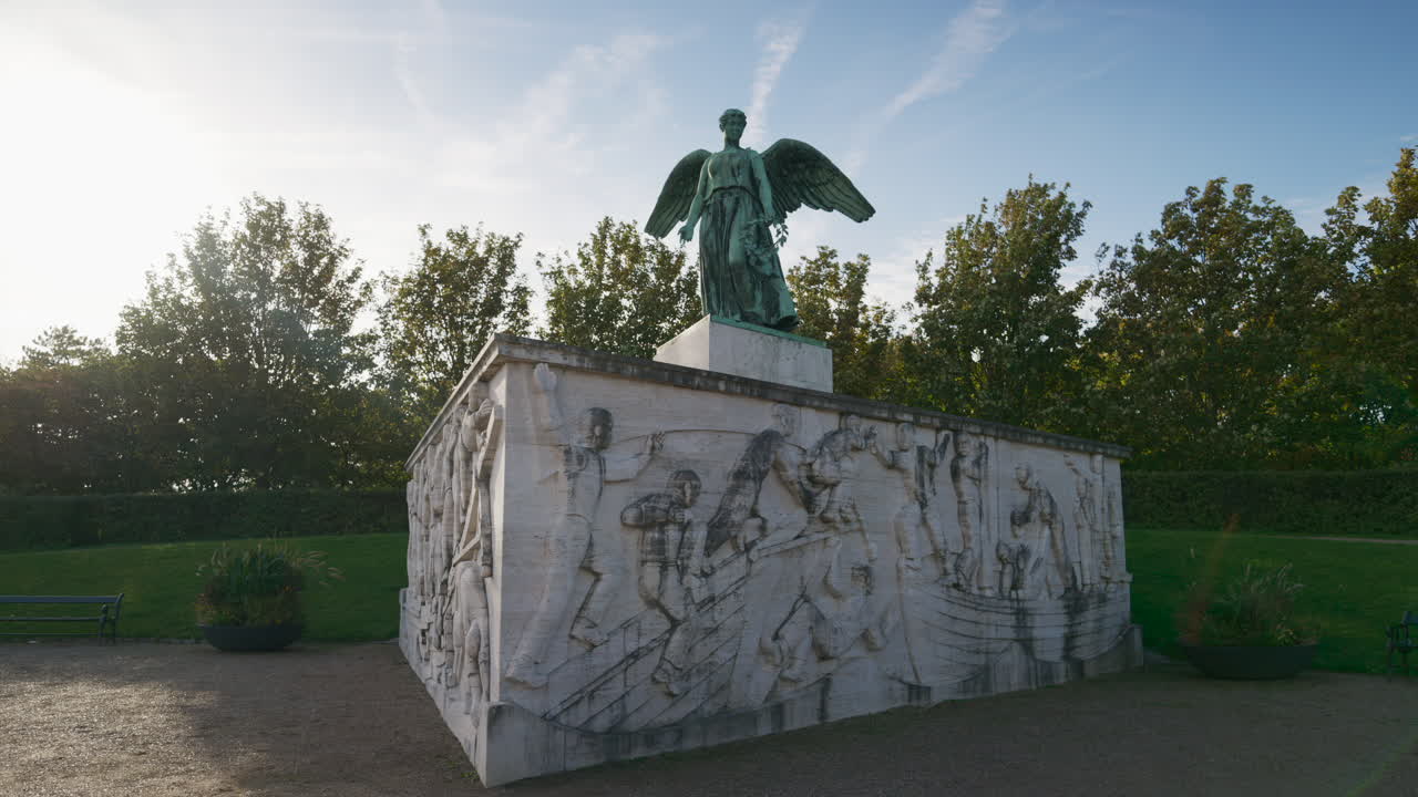 Maritime Monument maritime memorial in Copenhagen, Denmark, close to Langelinie Marina