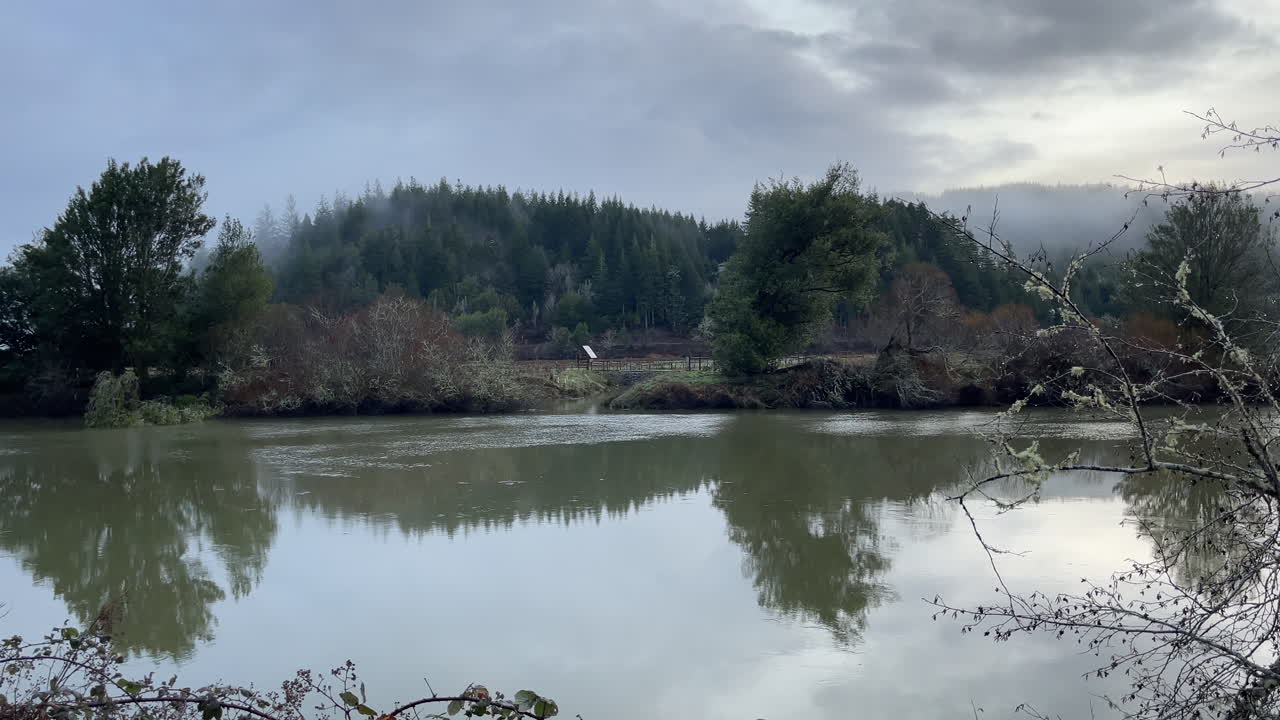 Fiume Coquille nell'Oregon meridionale