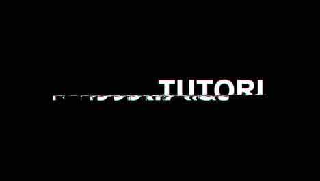 Tutoriales de trabajo