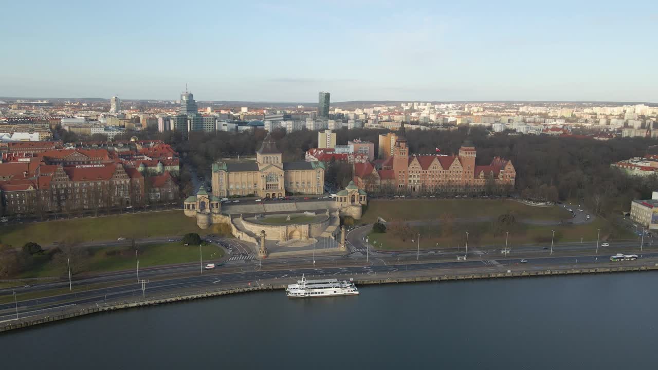 lugar famoso en szczecin, polonia