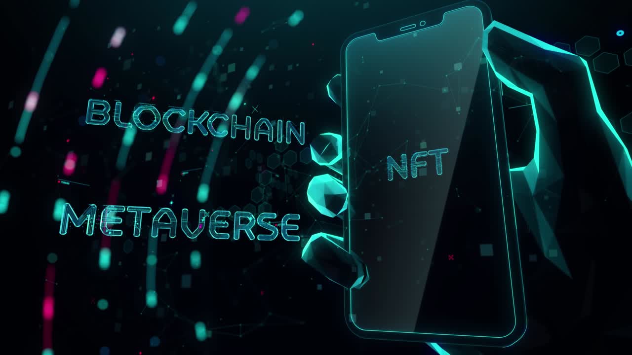 Web 4.0 with digital technology hitech concept