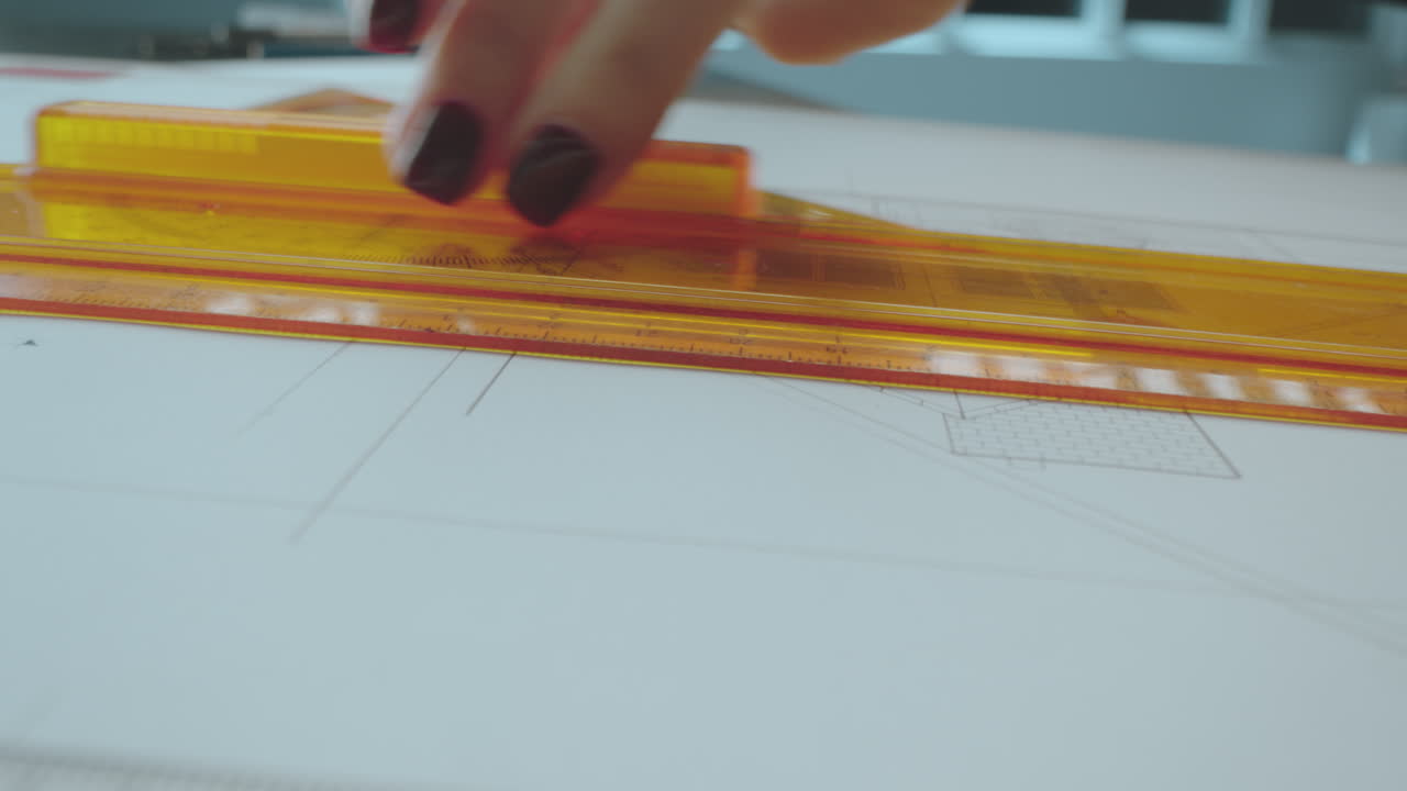 Architectural Drawing in Progress