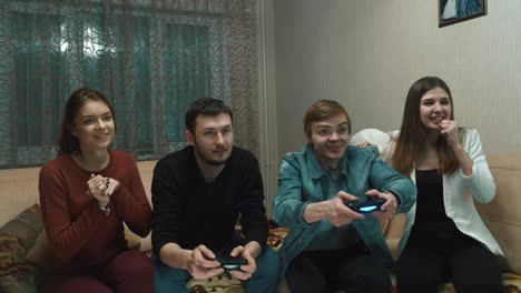 friends playing video games