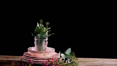 Various-cutlery-on-wooden-table-4k