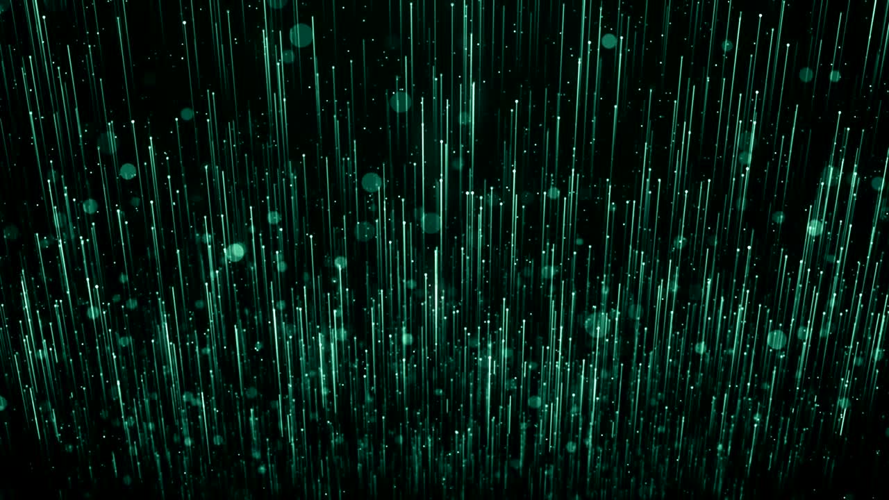 Particles dust abstract light bokeh motion titles cinematic background loop