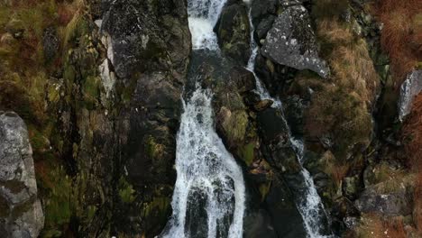 Cascada-De-Carawaystick,-Glenmalure,-Wicklow,-Irlanda,-Febrero-De-2022