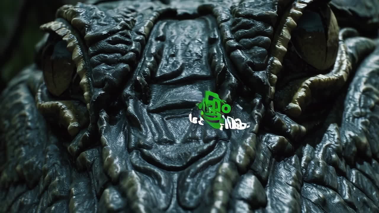 primer plano de la cabeza de un cocodrilo en un entorno de la selva