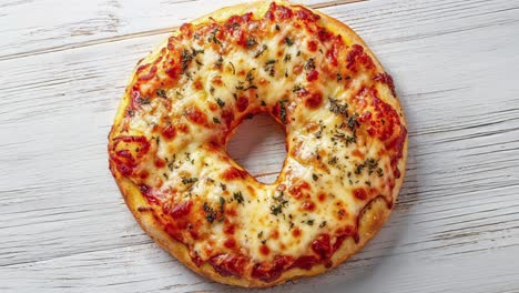 pizza bagel