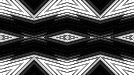 patrón geométrico en blanco y negro