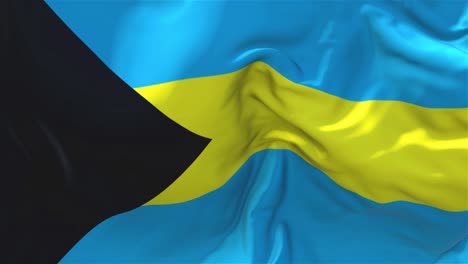 waving flag of the bahamas