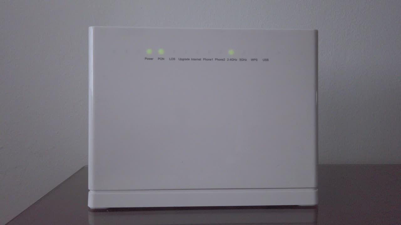 Wifi router light blinking red with no internet connection, Static