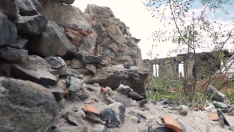 ruined building on a hillside