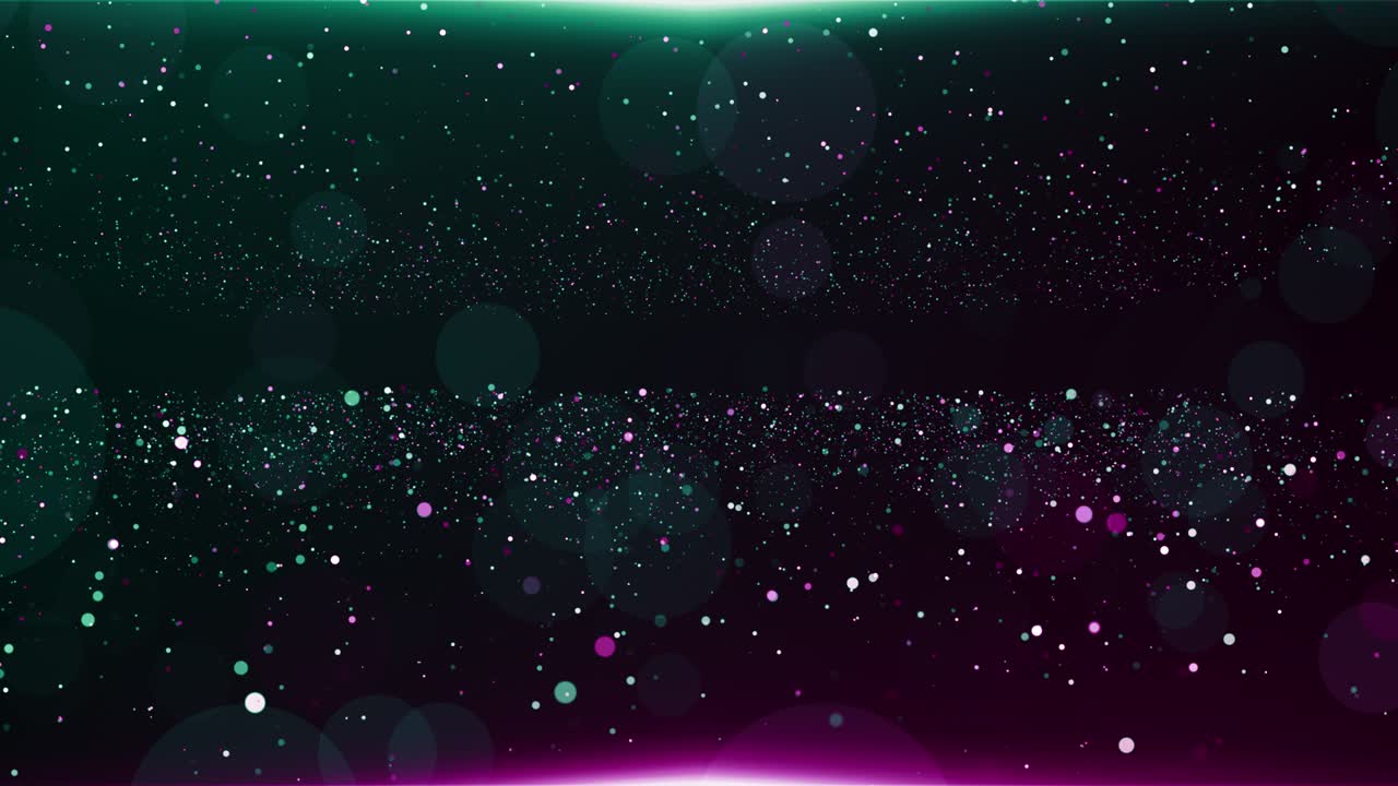 particelle verde rosa evento gioco trailer titoli palcoscenico concerto cinematografico background loop